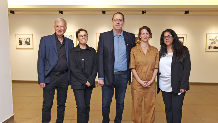 צפנת שובל, מיכל בראור, עמי כץ, ורדי כהנא ויהודה בראון (צילום: דנה קופל)