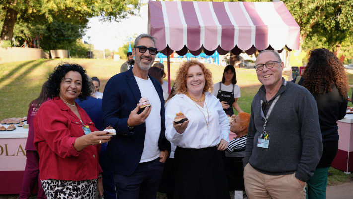 ישראל דודקביץ, נועה בכר-אהרוני, קובי חקק ואביטל ויסבלום-מורן (צילום: צחי קיבנשטיין)