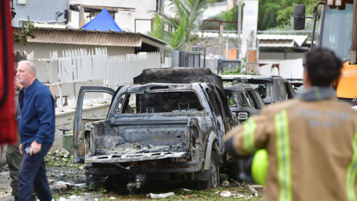 זירת הנפילה בפתח תקווה