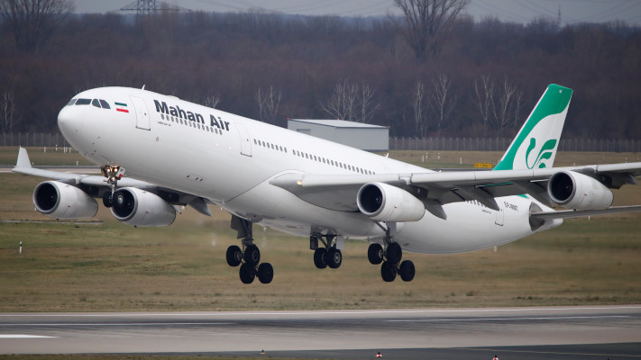מטוס של חברת Mahan Air (צילום: REUTERS)