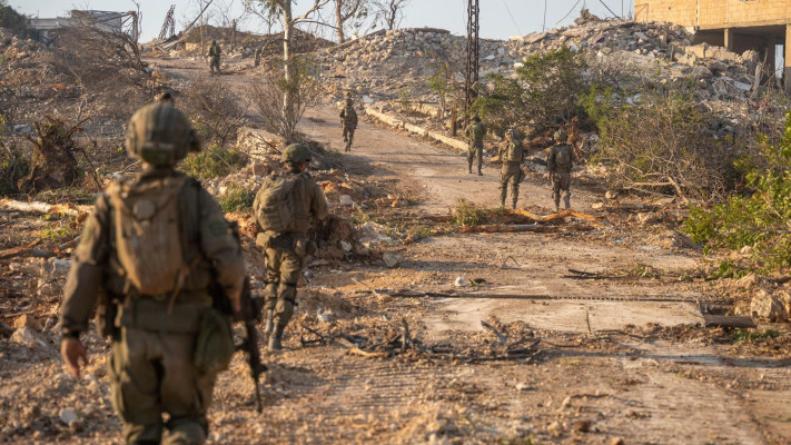 כוחות צה''ל בדרום לבנון (צילום: דובר צה''ל)