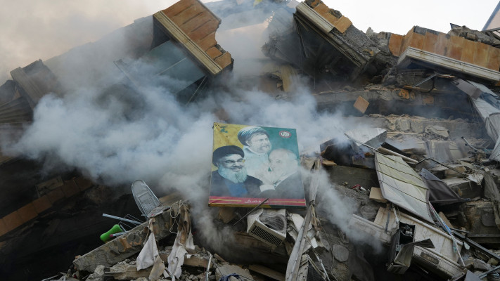 הרס בלבנון (צילום: REUTERS/Mohammed Yassin)