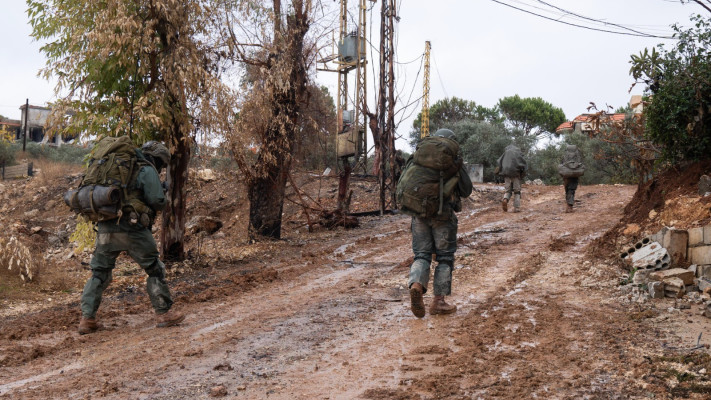 פעילות כוחות צה''ל בדרום לבנון (צילום: דובר צה\'\'ל)