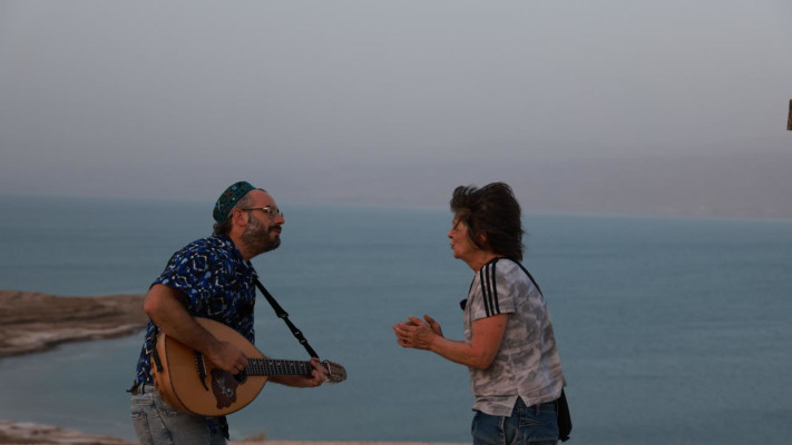 קורין אלאל ומשה ולדמן (צילום: יוחאי שלום חדד)