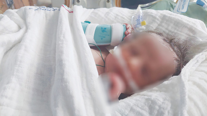 ''המערכת הפוליטית כולה היא מושחתת ואינה רואה את טובתו של האזרח''. בתמונה: הפעוטה סופיה (צילום: באדיבות המשפחה)
