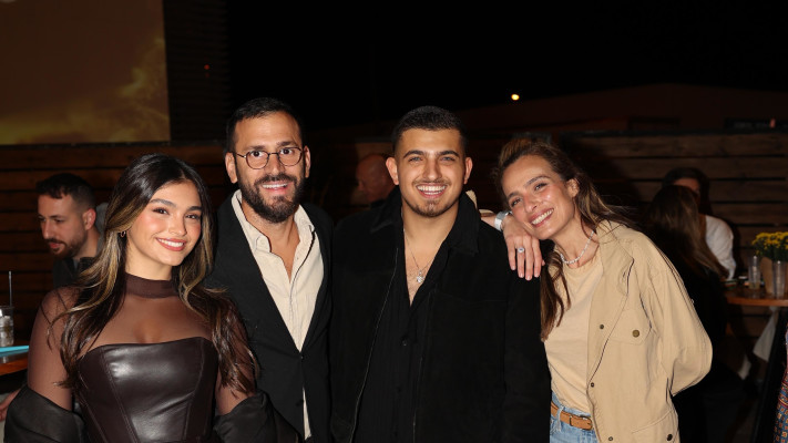 אילנית לוי, ליאם גולן, אלירז שדה ואלין גולן (צילום: אור גפן)