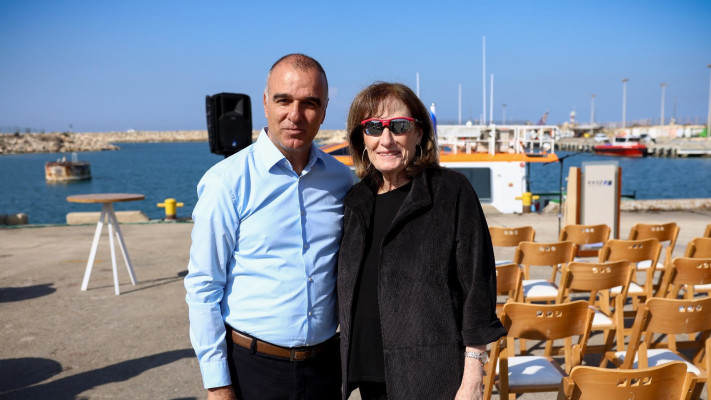 חנית גנות וארז חלפון (צילום: יוסי קרסו)