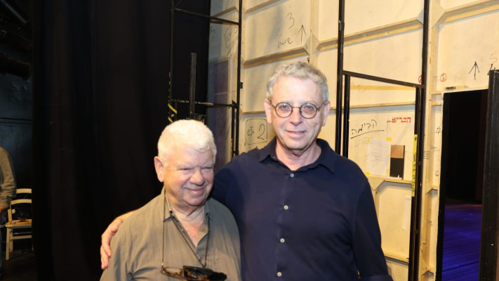 דני וייס ואלכס לנדסברג (צילום: איציק בירן)