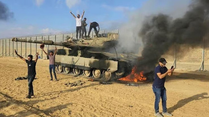 מחבלי חמאס , טבח ה- 7 באוקטובר (צילום: ללא קרדיט)