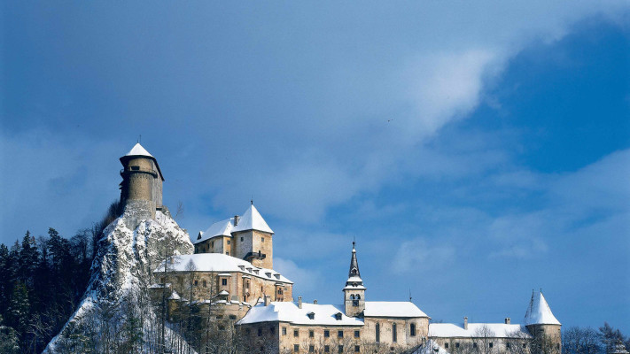 Orava Castle, סלובקיה (צילום: משרד התיירות של סלובקיה)