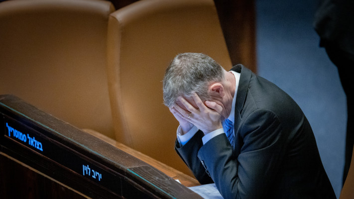 יריב לוין במליאת הכנסת (צילום: חיים גולדברג, פלאש 90)