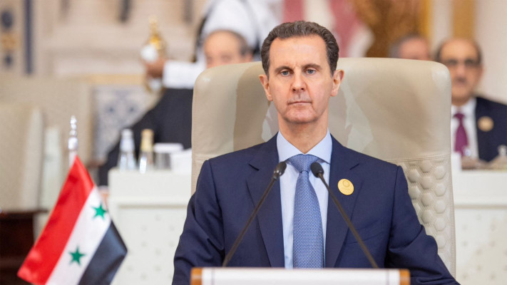 בשאר אסד (צילום: Saudi Press Agency/Handout via REUTERS ATTENTION EDITORS)
