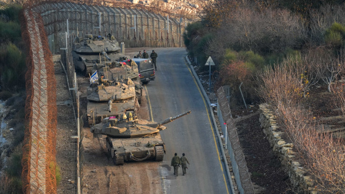 פעילות צה''ל בגבול סוריה (צילום: מיכאל גלעדי, פלאש 90)