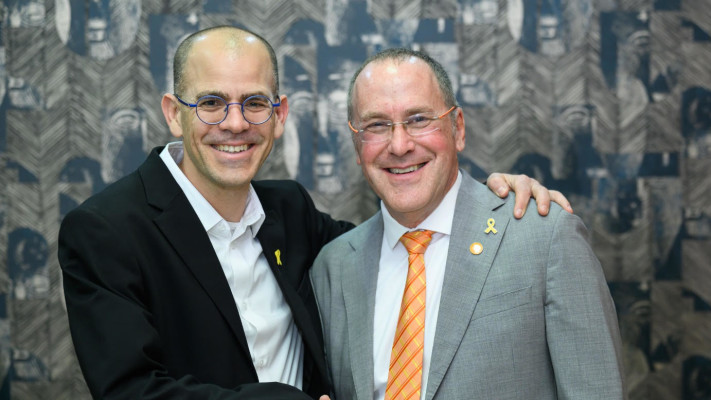 דניאל חיימוביץ ואיתן דוניץ   (צילום: דני מכליס)