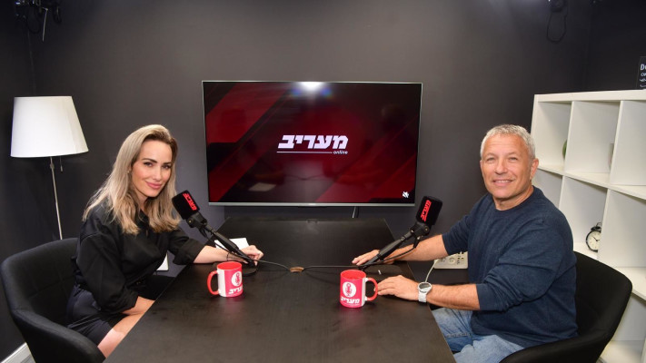 מיקי לוין ועודד עילם (צילום: אבשלום ששוני)