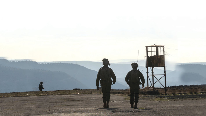 פעילות יחידת אגוז בסוריה (צילום: דובר צה''ל)