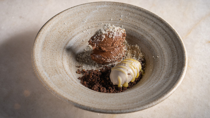 מוס שוקולד שמן זית