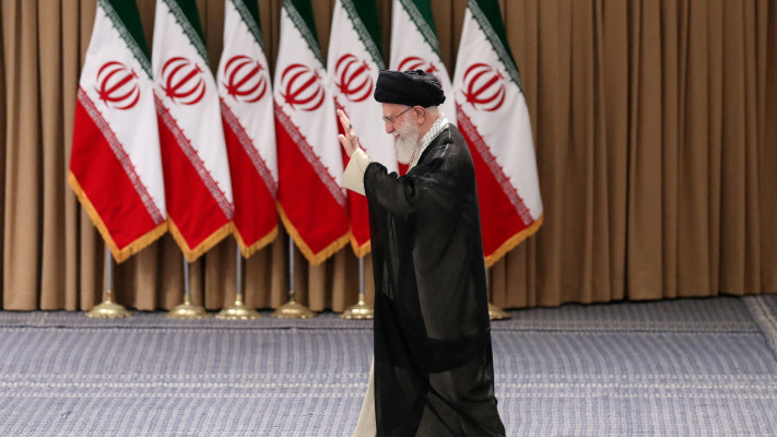 עלי חמינאי (צילום: Office of the Iranian Supreme Leader/WANA)