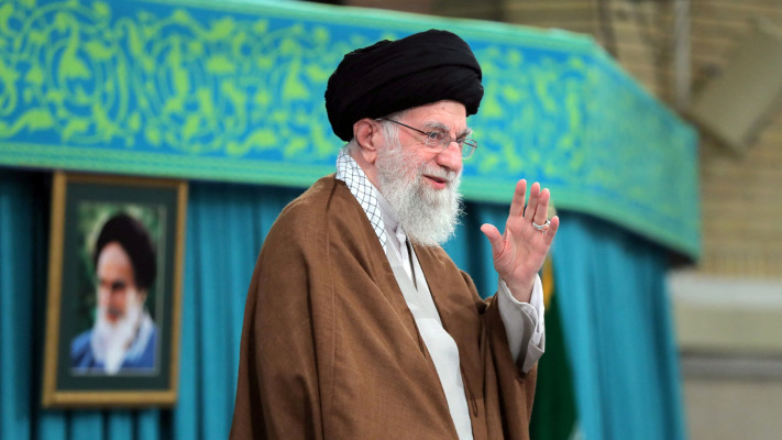 עלי חמינאי (צילום:  Office of the Iranian Supreme Leader/WANA (West Asia News Agency)/Handout via REUTERS)