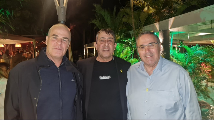 גיל פרס, ארה אטיאס ועידן גרינבאום (צילום: סטודיו A)