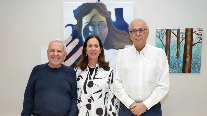 צביקה ניר, סיגל בר און ואלי פישר (צילום: ענת מוסברג)