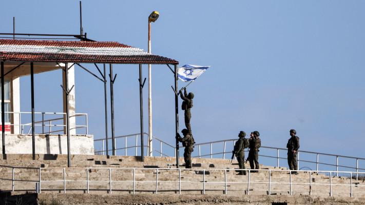 כוחות צה''ל בסוריה (צילום: רויטרס / רונן זבולון)