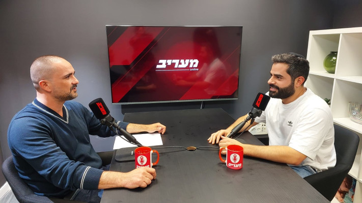 אבי שושן ומשה כורסיה (צילום: מעריב אונליין)
