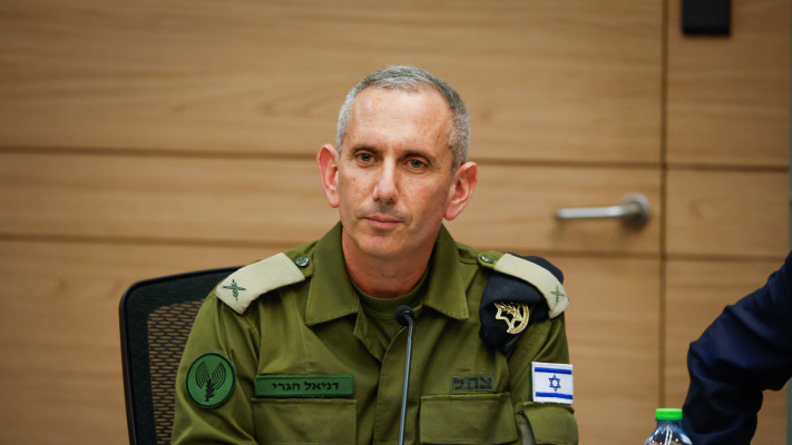 דובר צה''ל, תא''ל דניאל הגרי בוועדת חוץ וביטחון (צילום: נועם מושקוביץ דוברות הכנסת)