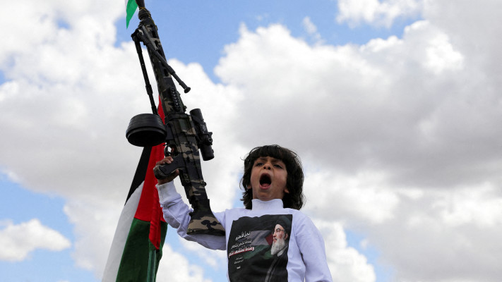 חות'ים (צילום: REUTERS/Khaled Abdullah)