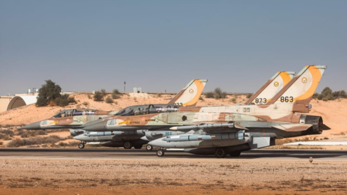 ההכנות לתקיפה והמראת המטוסים של חיל האוויר לתימן (צילום: דובר צה''ל)