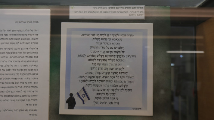 תערוכת תפילות מלחמה  (צילום: איתן אלחדז)