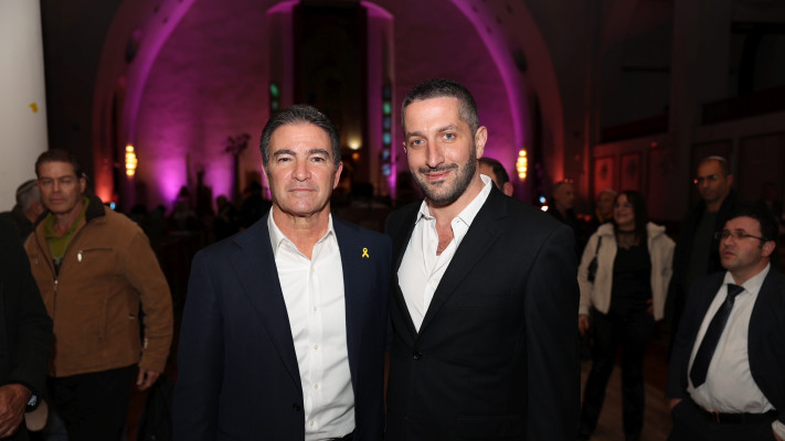 שלמה פיבקו ויוסי כהן  (צילום: אור גפן)