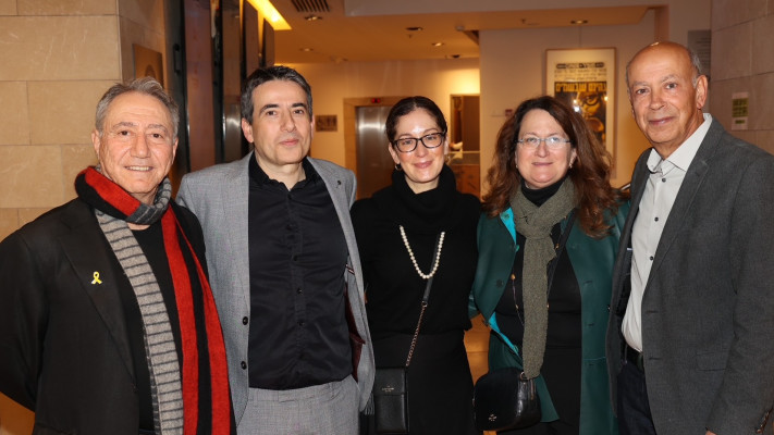 דני מימראן, דנה עזריאלי, דניאלה תורגמן, רוני מהדב-לוין ודני חכים (צילום: רפי דלויה)