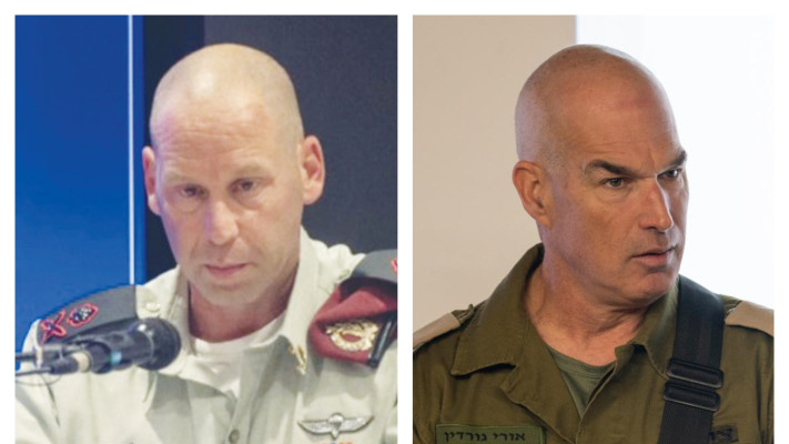 אורי גורדין, ירון פינקלמן (צילום: דובר צהל)