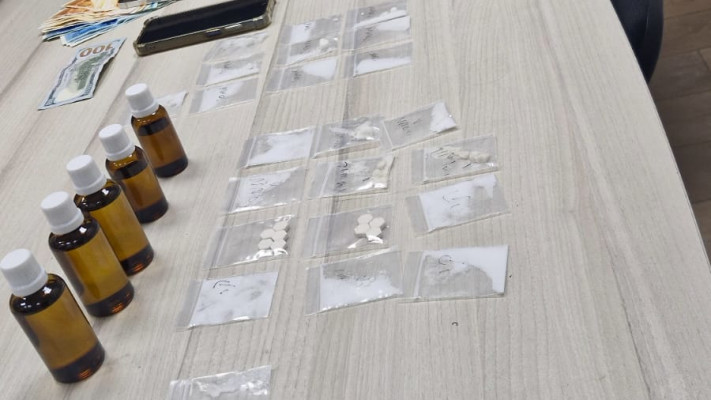 סמים שנתפסו במונית הסמים, סילבסטר 2025