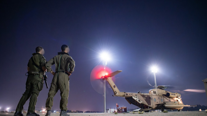 לוחמי שלדג במבצע שתקף את היעד האסטרטגי של איראן וסוריה (צילום: דובר צה''ל)