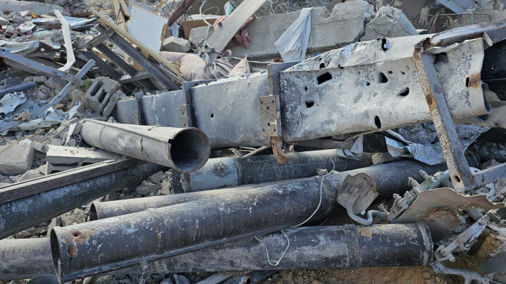 רקטות שהיו מוכנות לשיגור בצפון רצועת עזה