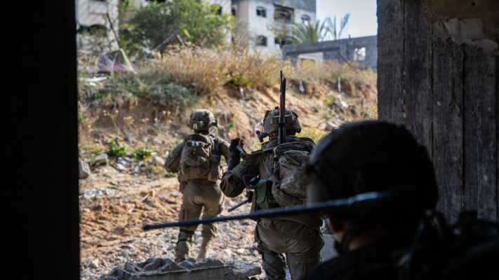 כוחות צה''ל ברצועת עזה (צילום: דובר צהל)
