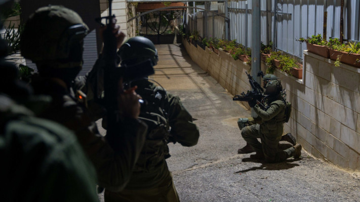פעילות כוחות צה''ל ברחבי יהודה ושומרון (צילום: דובר צה''ל)