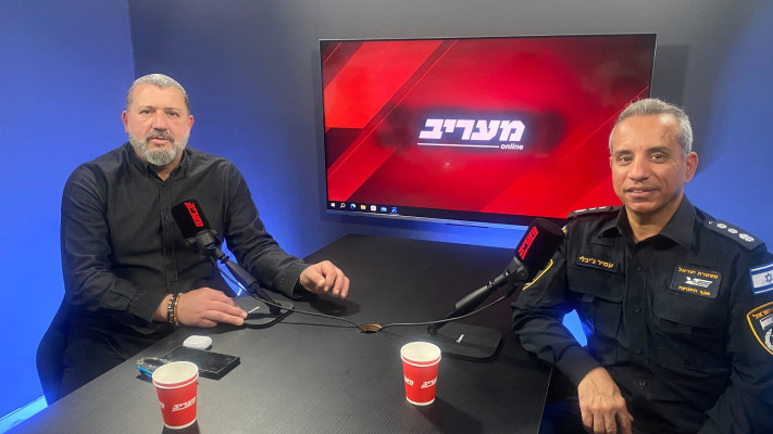אלון חכמון ונצ״מ עמיר ג׳יבלי (צילום: יוספה קמחי)