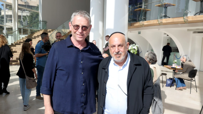 יורם עבאדי ודני וייס (צילום: איציק בירן)