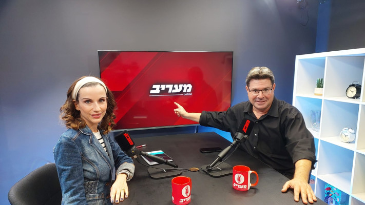 אנה ברסקי ואופיר אקוניס (צילום: מעריב אונליין)