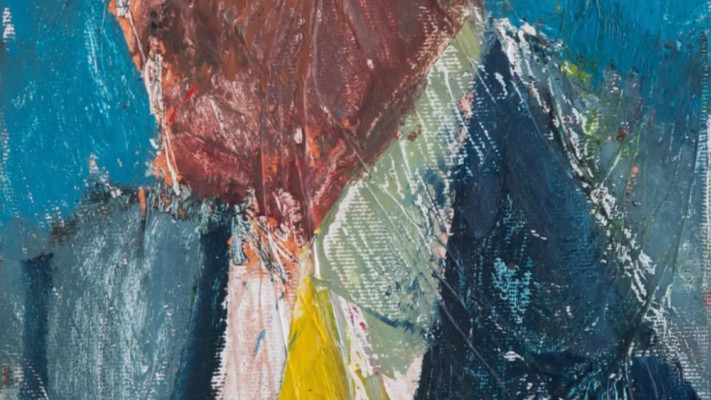 עידו מרקוס, המתמחה, שמן על עץ, 2024