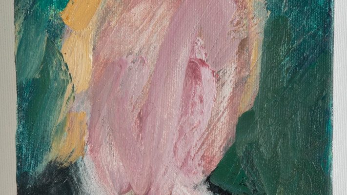 עידו מרקוס, המתמחה, שמן על עץ, 2024