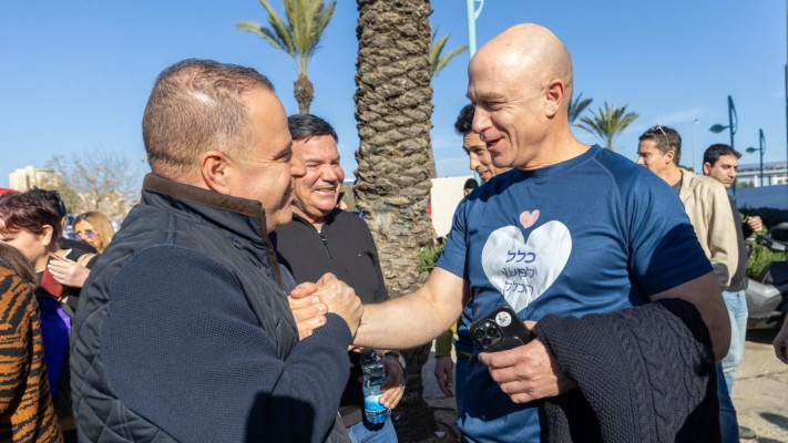 יורם נווה ותומר גלאם (צילום: סיוון מטודי)