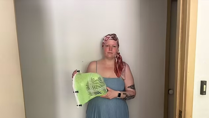 אמנדה הדג'ס, בגיל 31 חלתה בסרטן סופני (צילום: צילום מסך dailymail)