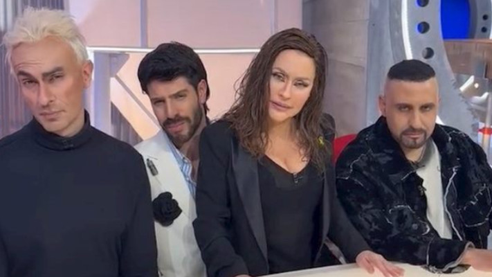 פאנל שופטי ''הכוכב הבא לאירוויזיון'' בחיקוי של ארץ נהדרת (צילום: באדיבות קשת 12)