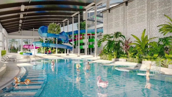 פארק המים בדימונה (צילום: מסך,עיריית דימונה)