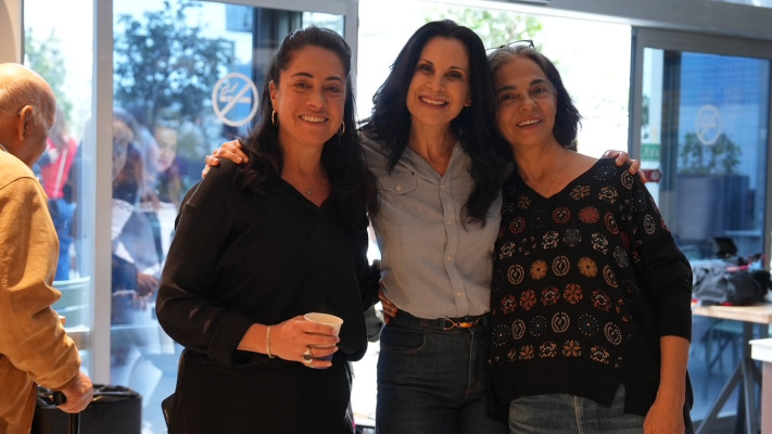 מרב דמרי, אילנית באומן וטלי גורן (צילום: רעות בן שושן)