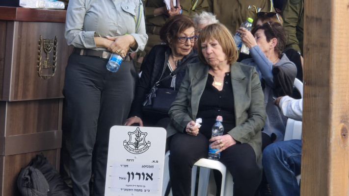אימו של אורון שאול ז''ל (צילום: שלומי גבאי)